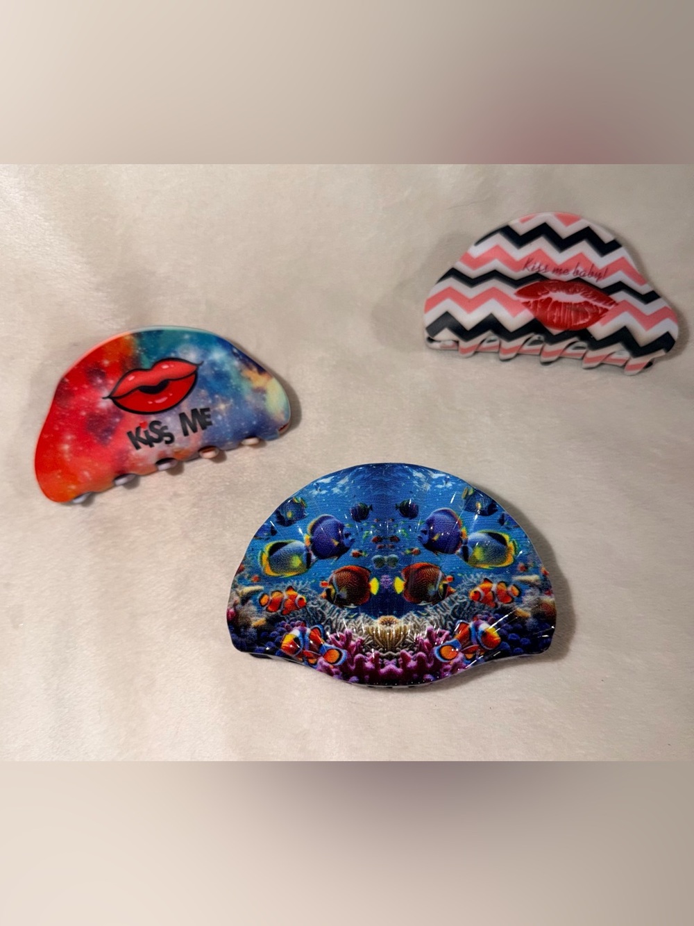 ✨Bundle✨NWOT✨ Set of 3 Hair Claw Clips